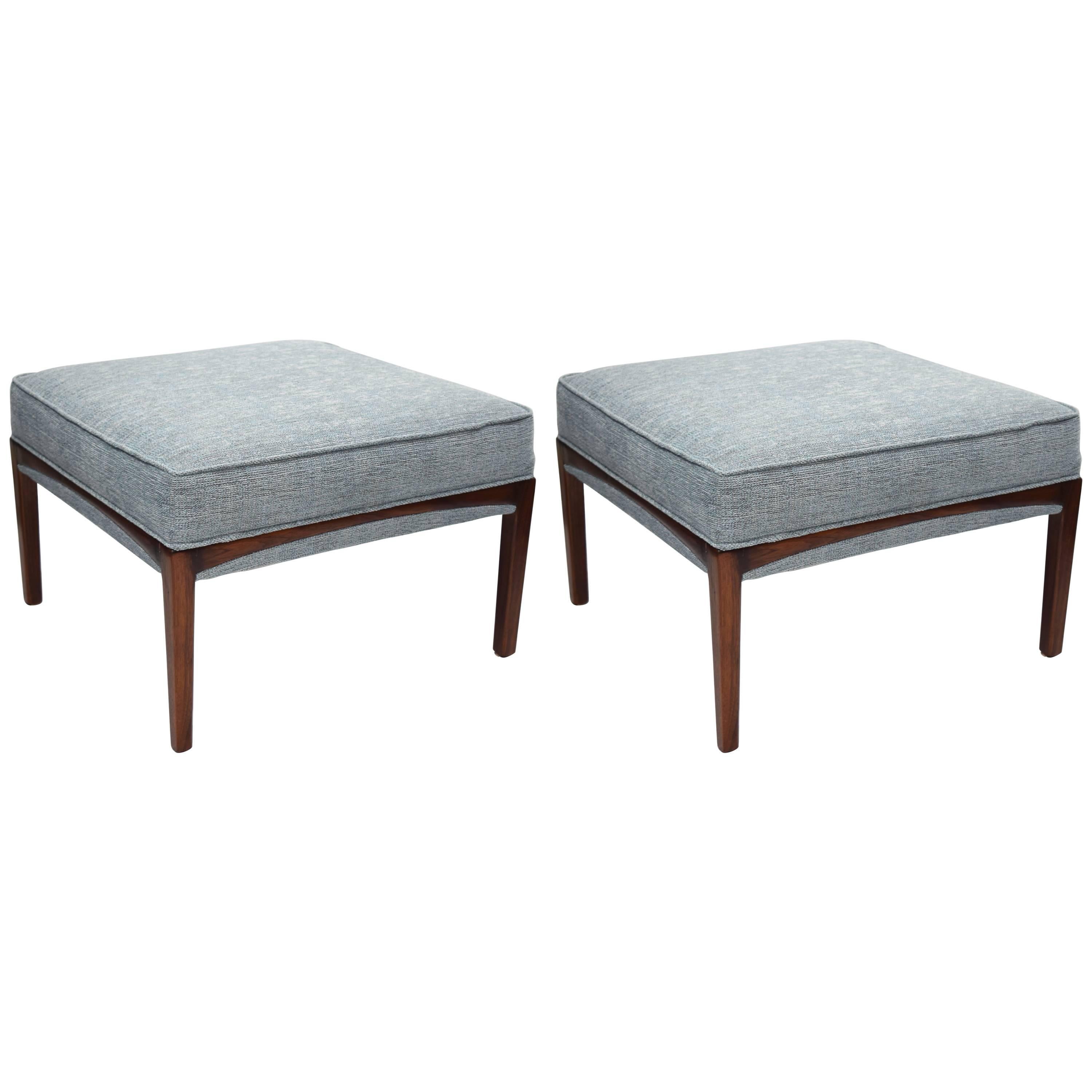 Pair of Jazzy Ottomans