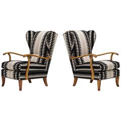 Armchairs by Paolo Buffa