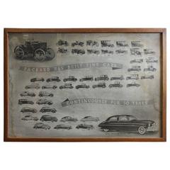 Original 1940s Packard Car Company Poster