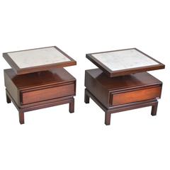 Pair of Mid-Century Sculptural Side Tables 10