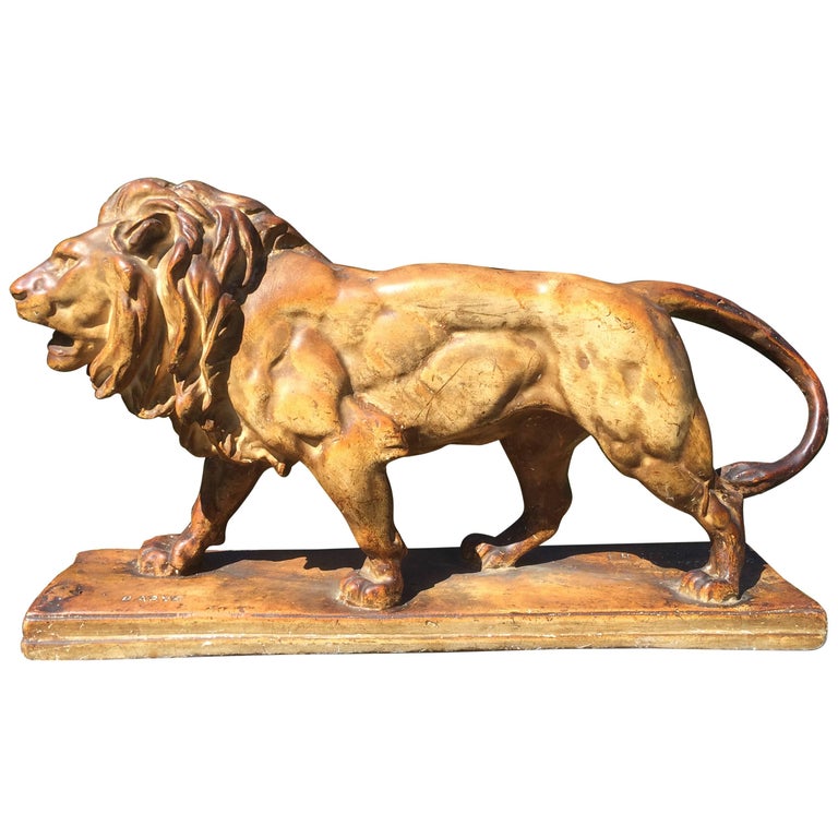 Lion Sculpture by AntoineLouis Barye at 1stDibs barye lion sculpture