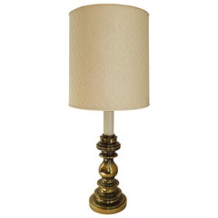 Brass Candlestick Stiffel Table Lamp