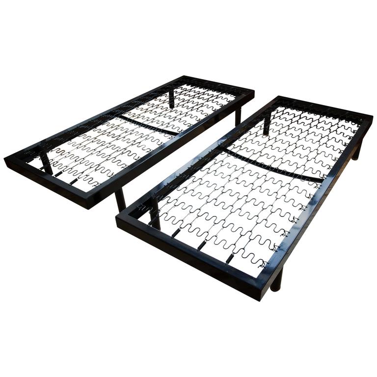 Jean Prouvé Pair of Model 450 S.C.A.L. Daybed Frames 1