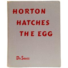 Vintage Rare 1st Edition & 1st Printing 1940 "Horton Hatches The Egg" by Dr. Seuss 