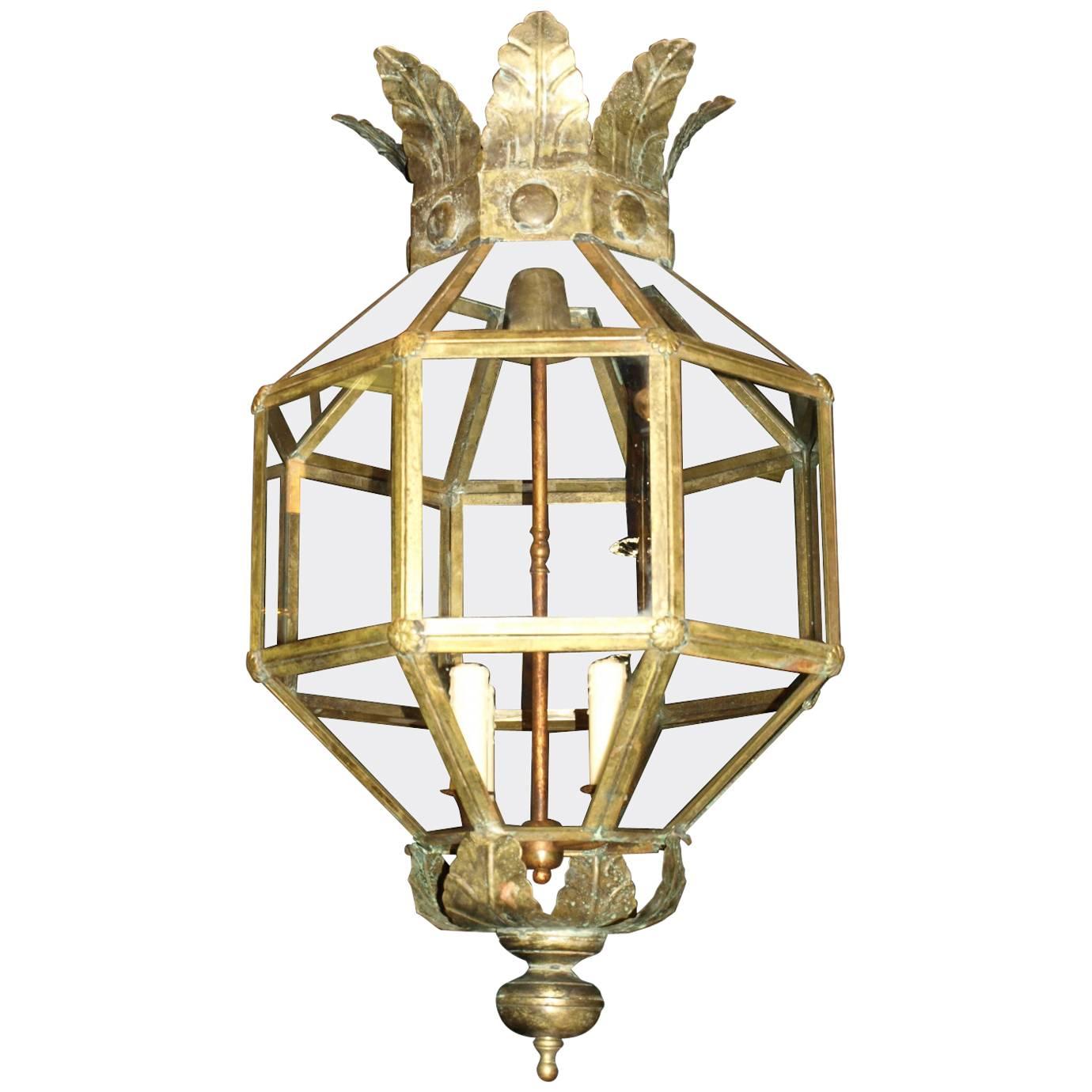 Antique Chandelier, Venetian Lantern