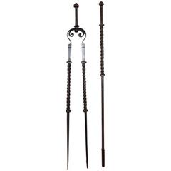 Pair of Arts and Crafts Fire Tools 3