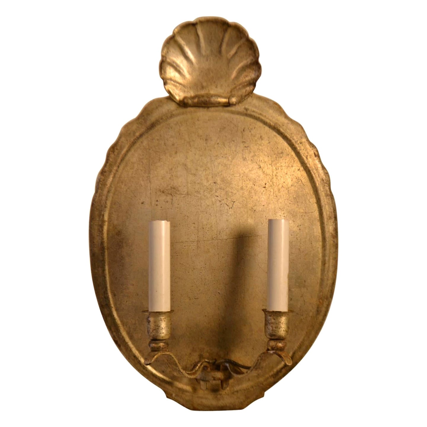 Turn of the Century Metal Wall Sconce