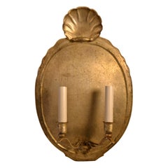 Turn of the Century Metal Wall Sconce