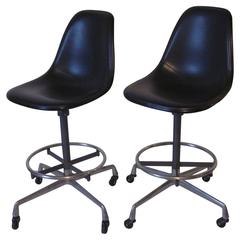 Vintage Eames Industrial Architectural Stools