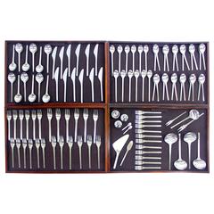 "Prism" by Georg Jensen Stainless Flatware Service for Twelve