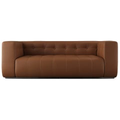 Challenger Sofa in Brown Leather in High Quality