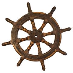 Old Boat Helm for different uses 7