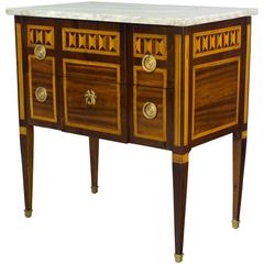 18th Century Louis XVI Marquetry Commode