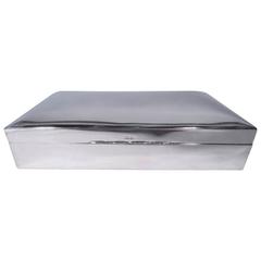 Smart English Sterling Silver Desk Box 6