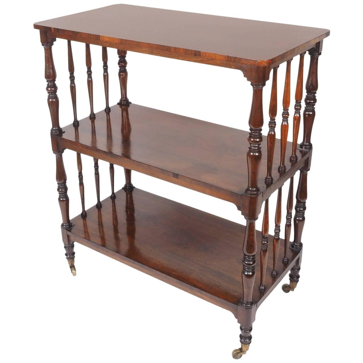 Rosewood Étagère', circa 1820 For Sale