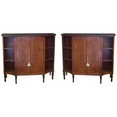 Pair of Gillow's of Lancaster Mahogany Pier Cabinets 4
