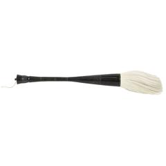 Vintage Carved Horn Fly Swatter with White Horse Hair 10