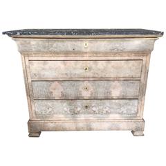 Louis Philippe Bleached Walnut Commode