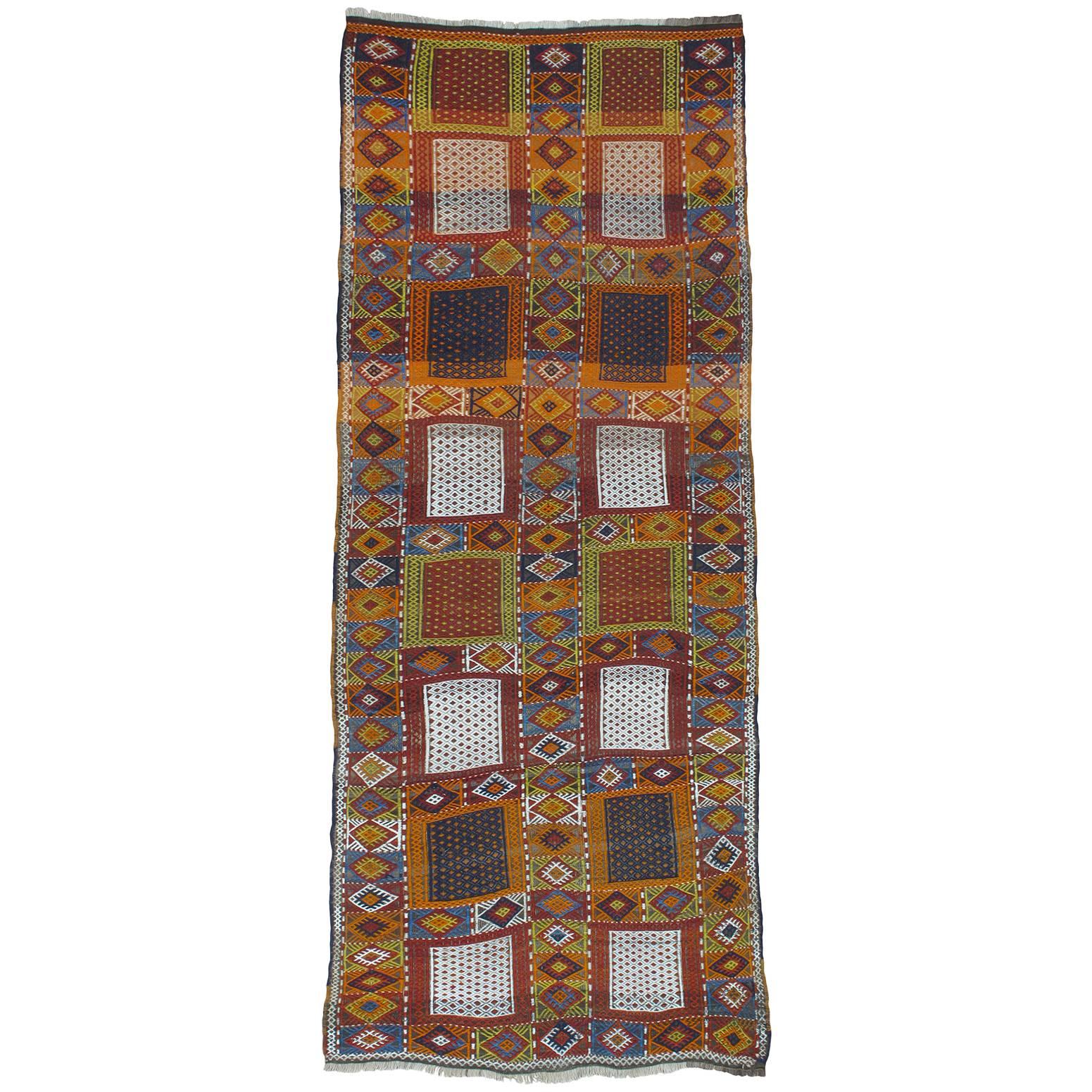 Southeast Anatolian "Jijim, " Long Rug For Sale