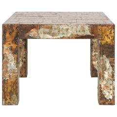 Patchwork Series Table by Paul Evans