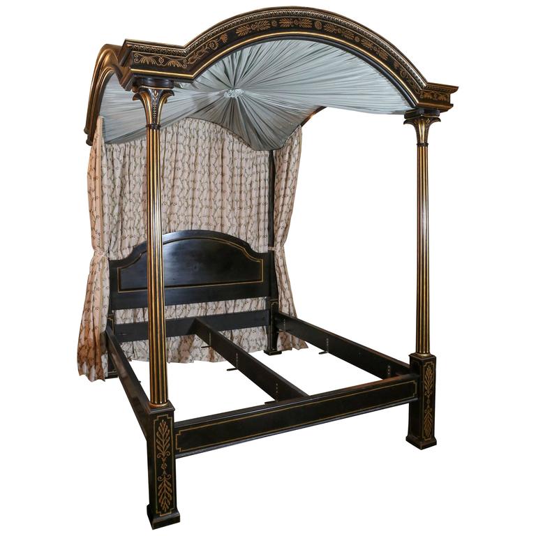 CustomMade CaliforniaKing FourPost Bed at 1stDibs