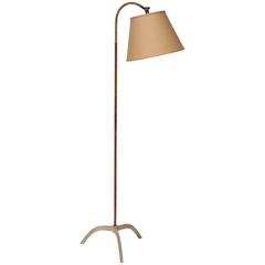 Paavo Tynell Cane Adjustable Floor Lamp