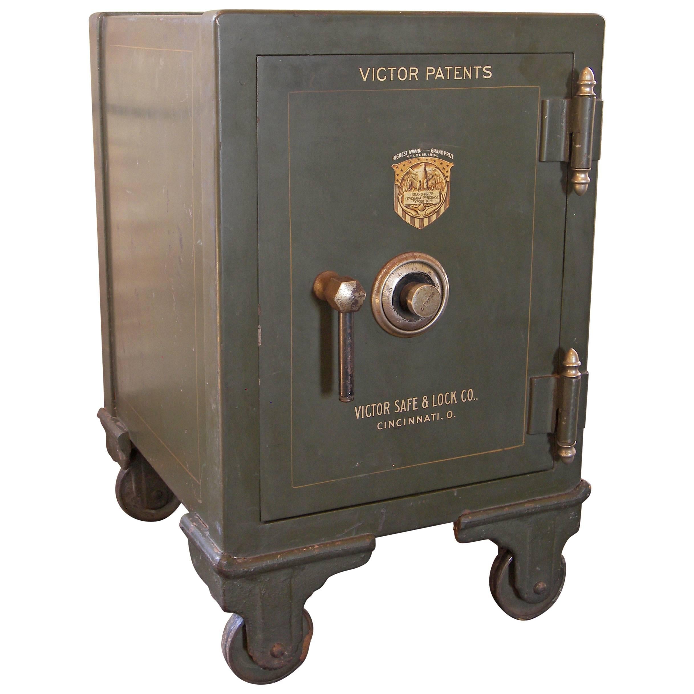 Vintage Victor Safe, Victor Safe and Lock Company