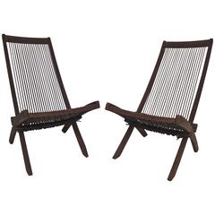 Mid-Century Modern Deck Chairs