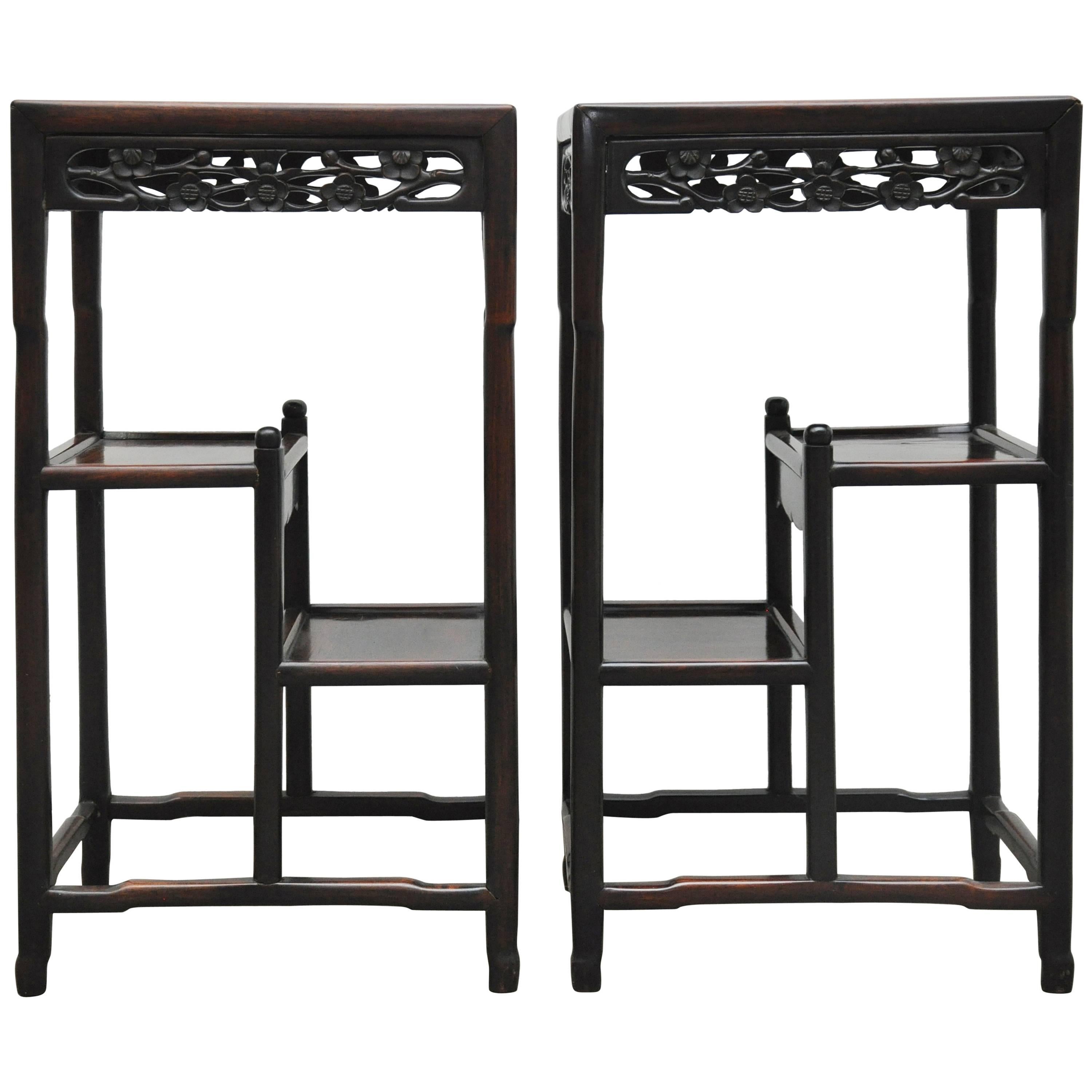 Pair of Asian Stands For Sale