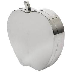 Tiffany & Co. Sterling Silver Apple Box