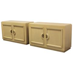Pair of Robsjohn-Gibbings-Paul Laszlo Style Cabinets, 1950s 8
