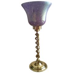 Early 20th Century Brass Table Lamp