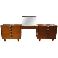 Vintage BSC Double Dressers and Suspended Vanity by George Nelson for Herman Miller