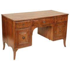 Louis XV/XVI Continental Walnut Desk