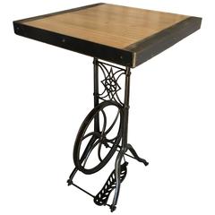 Hightop Table on Industrial Base 7
