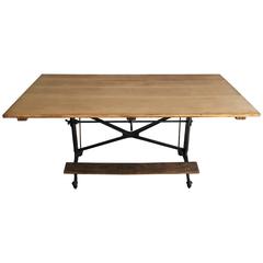 19th Century Vintage Drafting Table