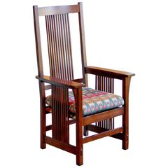 Retro Spindle Armchair by L. & J.G. Stickley