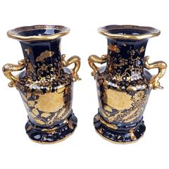Pair of Ironstone Vases, circa 1830