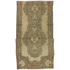 19th Century Embroidery Table Runner