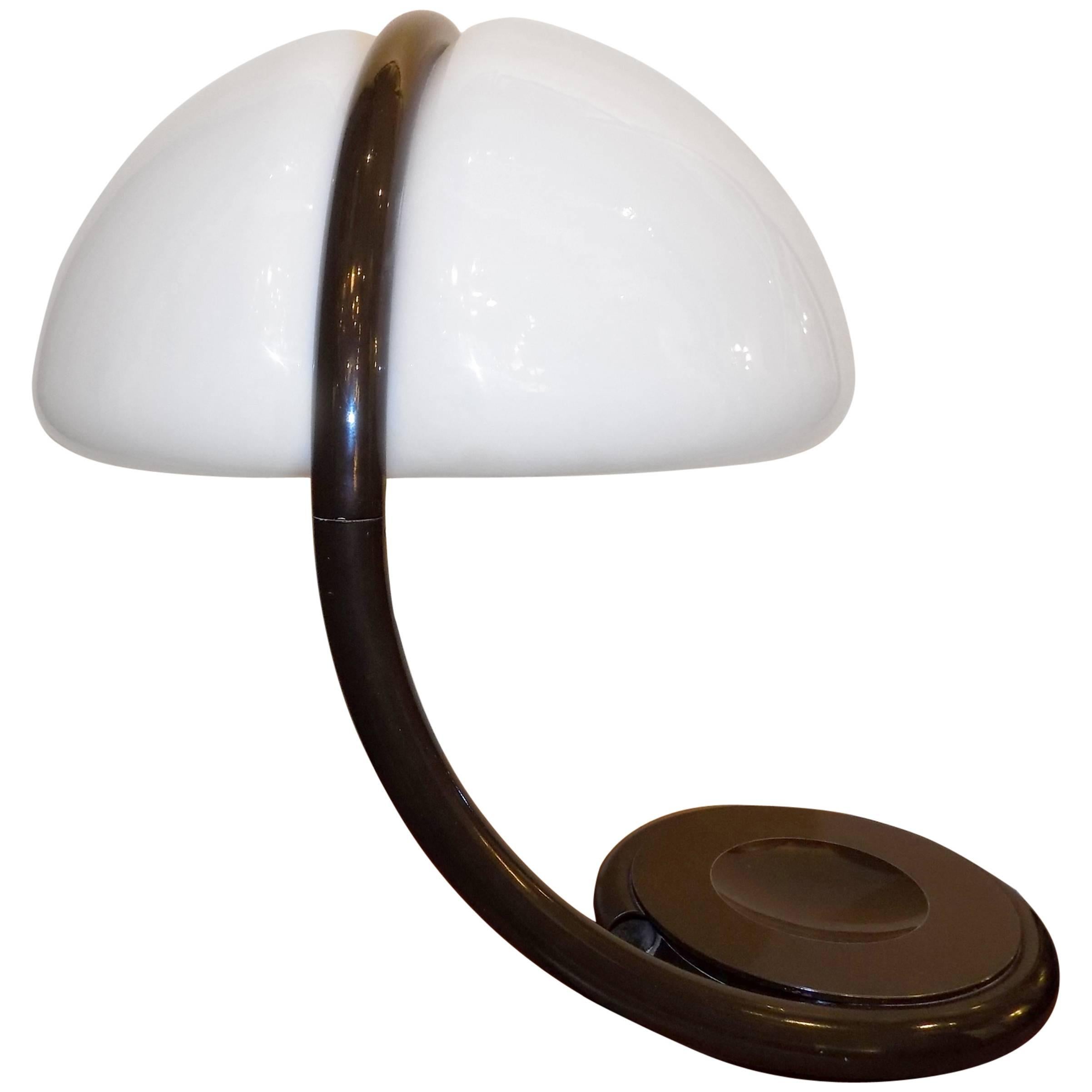 "Serpente" Elio Martinelli Luce Table Lamp For Sale