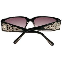 Salvatore Ferragamo Maharani Crystal Embellished Sunglasses