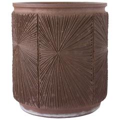 David Cressey/Robert Maxwell Earthgender Cylindrical Planter