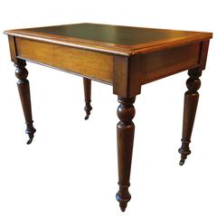 Antique Desk Writing Table Mahogany Victorian 19th Century Library