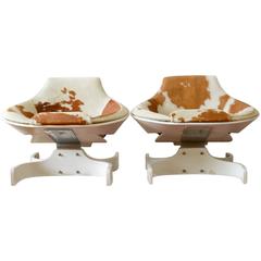 Very Rare Sella 1001 Lounge Chairs by Joe Colombo. 9