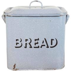 Vintage English Metal Bread Bin