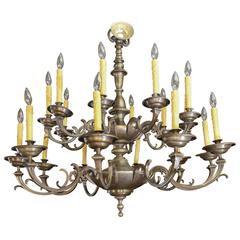 Large 19th Century Flemish Chandelier 5