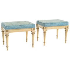 Pair of Regency Style Footstools