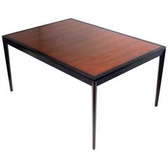 Clean Lined Dining Table by Edward Wormley for Dunbar, Seats Six-Ten