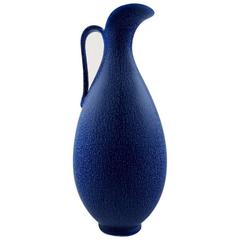 Berndt Friberg "Selecta" Ceramic Pitcher from Gustavsberg