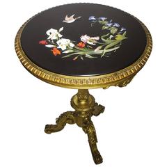 Very Fine Italian 19th Century Florentine Pietra Dura Inlaid Table 9